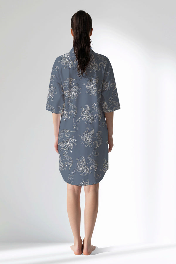 Woman Polyviscon Liliora Shirt Tunic - ROTASYON - Image 3