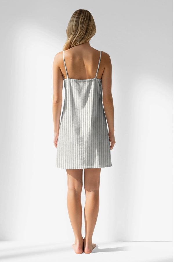 Woman Polyviscon InkWave Thin Strap Tunic - ROTASYON - Image 3