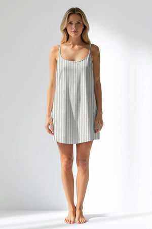 Woman Polyviscon InkWave Thin Strap Tunic - ROTASYON - Image 1