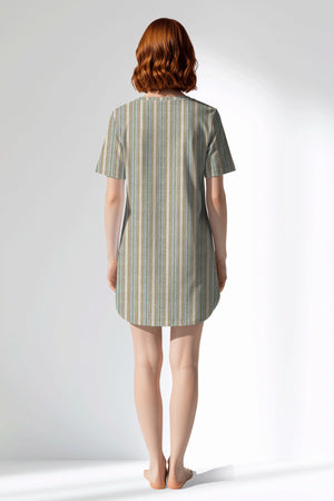 Woman Polyviscon LineFlow Pocket Detail Tunic - ROTASYON - Image 3