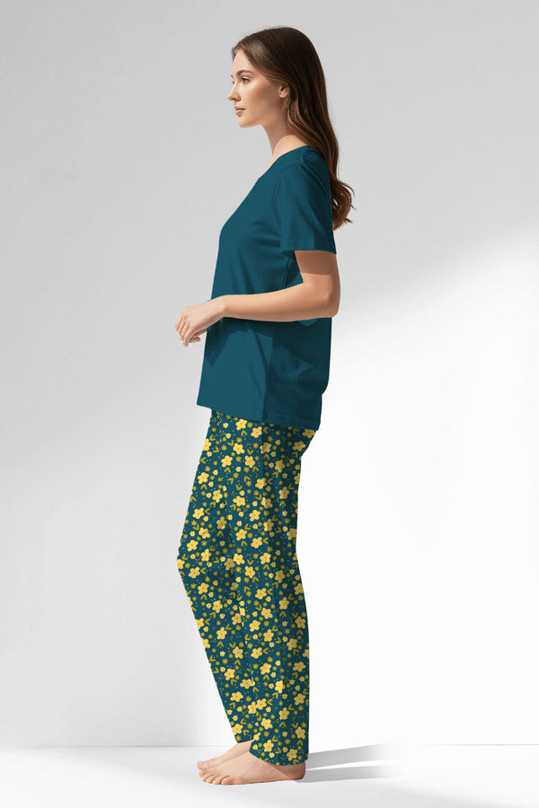 Woman Polyviscon Sunrise Pyjama Set - 19-4526 - Image 2