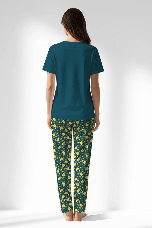 Woman Polyviscon Sunrise Pyjama Set - 19-4526 - Image 3