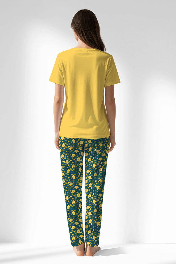Woman Polyviscon Sunrise Pyjama Set - B-13-0850 - Image 3