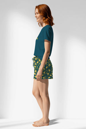 Woman Polyviscon Sunrise Short Set - 19-4526 - Image 2