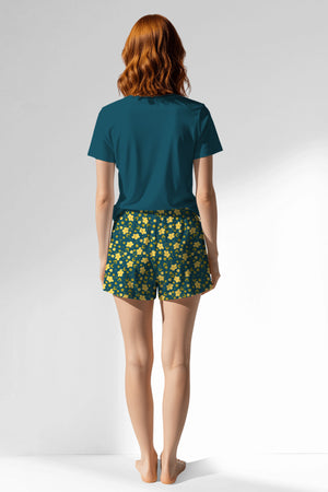 Woman Polyviscon Sunrise Short Set - 19-4526 - Image 3