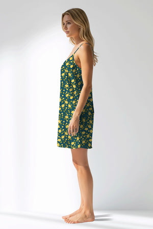 Woman Polyviscon Sunrise Thin Strap Tunic - ROTASYON - Image 2