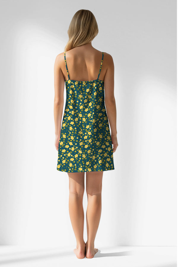 Woman Polyviscon Sunrise Thin Strap Tunic - ROTASYON - Image 3