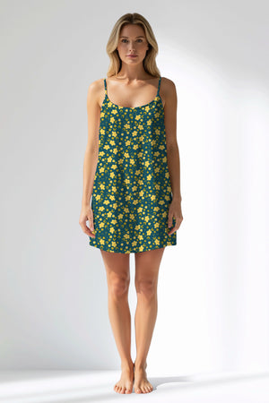 Woman Polyviscon Sunrise Thin Strap Tunic - ROTASYON - Image 1