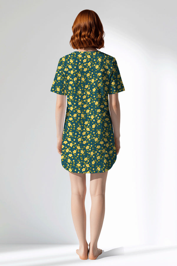 Woman Polyviscon Sunrise Pocket Detail Tunic - ROTASYON - Image 3