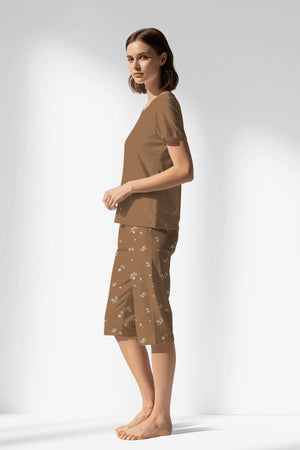 Woman Polyviscon Arlisse Capri Set - 17-1327 - Image 2