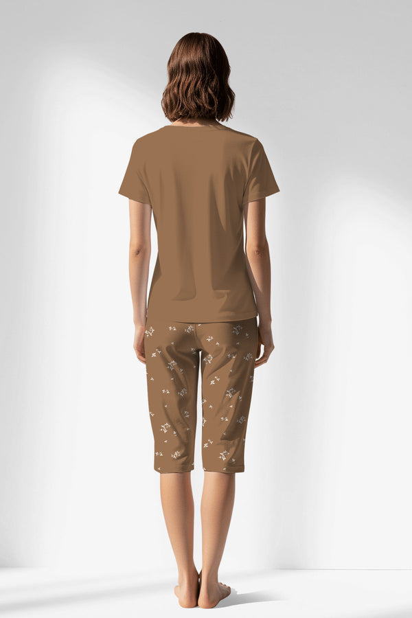 Woman Polyviscon Arlisse Capri Set - 17-1327 - Image 3