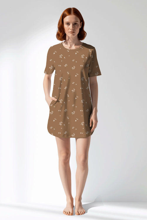 Woman Polyviscon Arlisse Pocket Detail Tunic - ROTASYON - Image 1