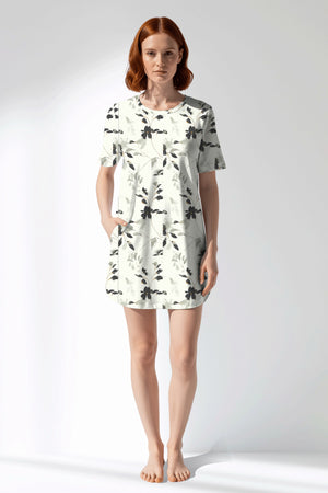 Woman Polyviscon Armonelle Pocket Detail Tunic - ROTASYON - Image 1