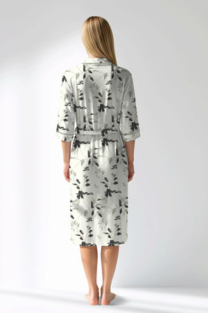 Woman Polyviscon Armonelle Dressing Gown - ROTASYON - Image 3