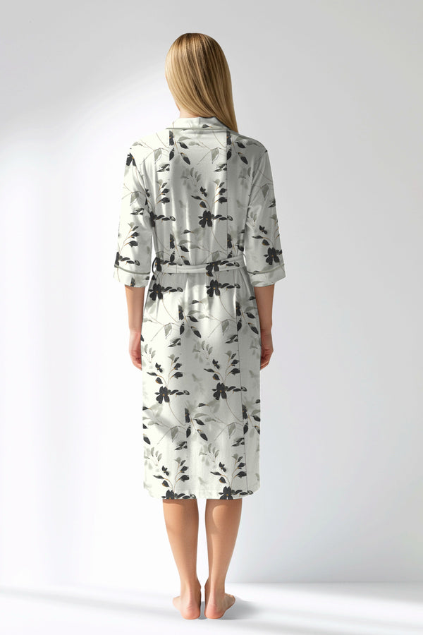 Woman Polyviscon Armonelle Dressing Gown - ROTASYON - Image 3