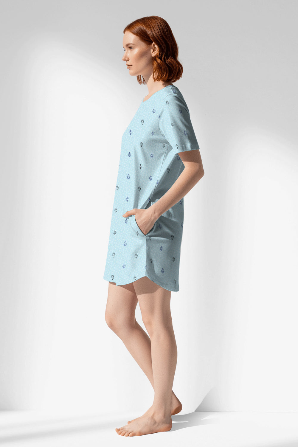 Woman Polyviscon Arvelin Pocket Detail Tunic - ROTASYON - Image 1