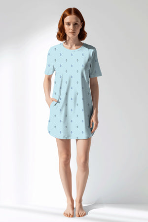 Woman Polyviscon Arvelin Pocket Detail Tunic - ROTASYON - Image 1