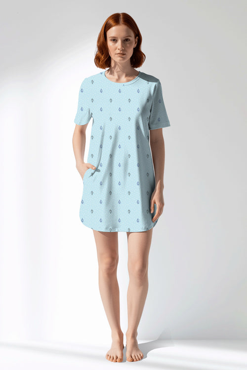 Woman Polyviscon Arvelin Pocket Detail Tunic - ROTASYON - Image 1