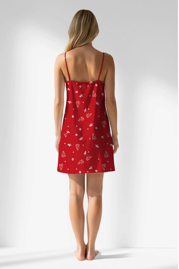 Woman Polyviscon Catty Thin Strap Tunic - ROTASYON - Image 3