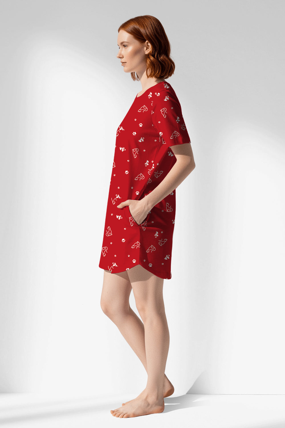 Woman Polyviscon Catty Pocket Detail Tunic - ROTASYON - Image 1