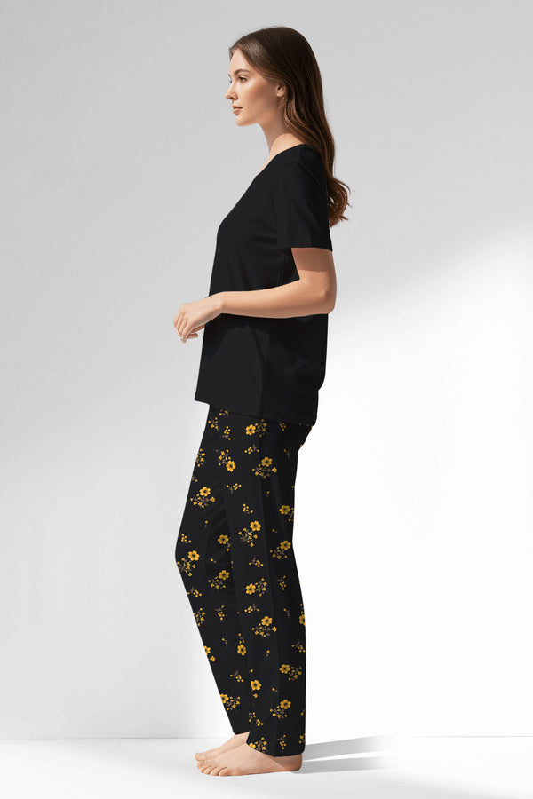 Woman Polyviscon Floryn Pyjama Set - METRAJ ZEMIN - Image 2