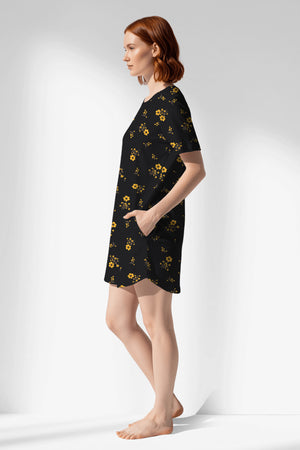 Woman Polyviscon Floryn Pocket Detail Tunic - ROTASYON - Image 2