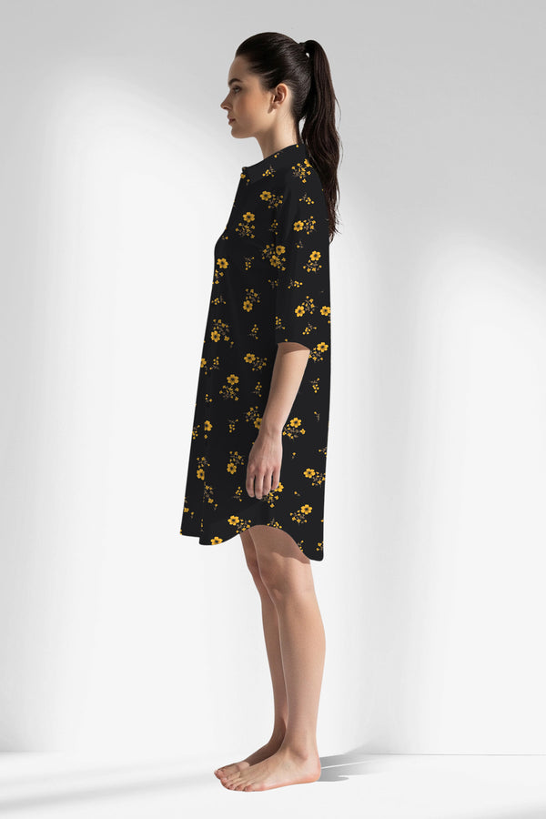 Woman Polyviscon Floryn Shirt Tunic - ROTASYON - Image 2