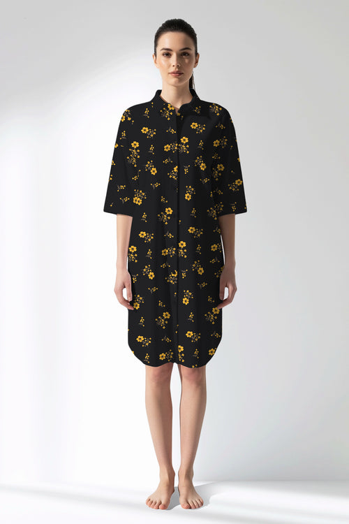 Woman Polyviscon Floryn Shirt Tunic - ROTASYON - Image 1