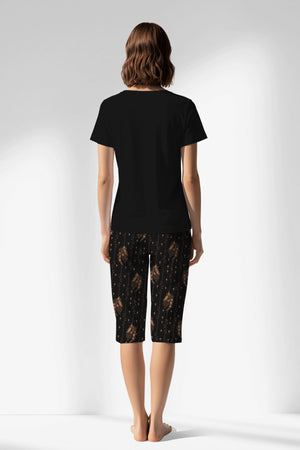 Woman Polyviscon Iralea Capri Set - B-METRAJ ZEMIN - Image 3