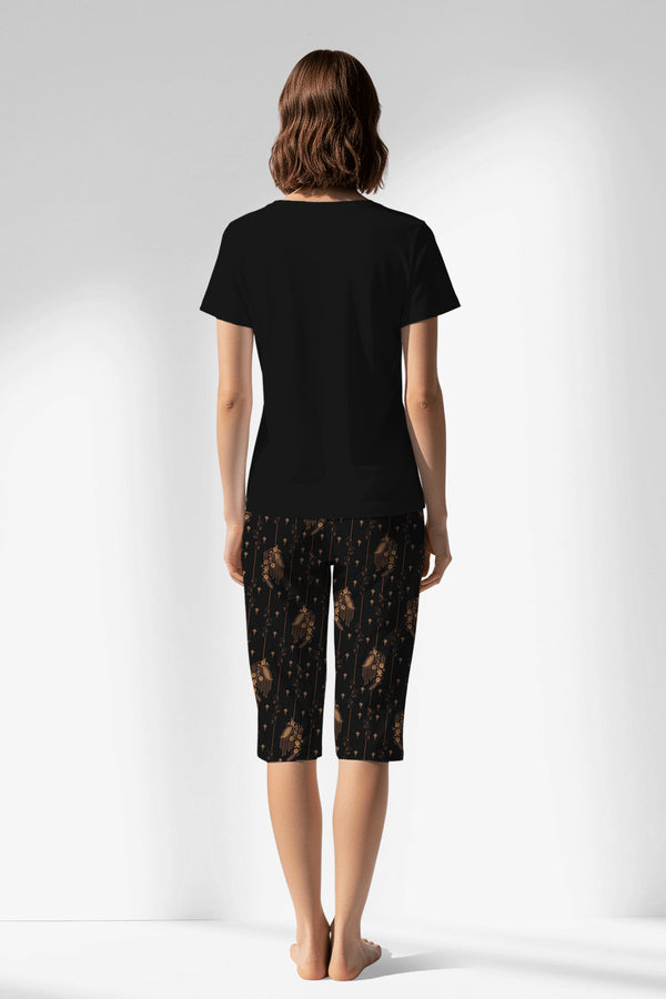 Woman Polyviscon Iralea Capri Set - B-METRAJ ZEMIN - Image 3