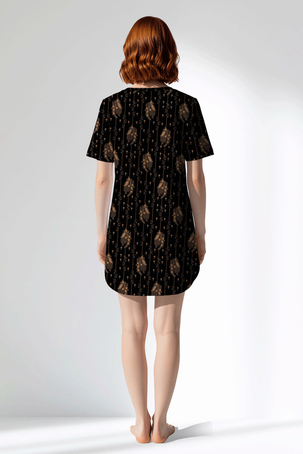 Woman Polyviscon Iralea Pocket Detail Tunic - ROTASYON - Image 3