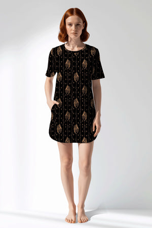 Woman Polyviscon Iralea Pocket Detail Tunic - ROTASYON - Image 1