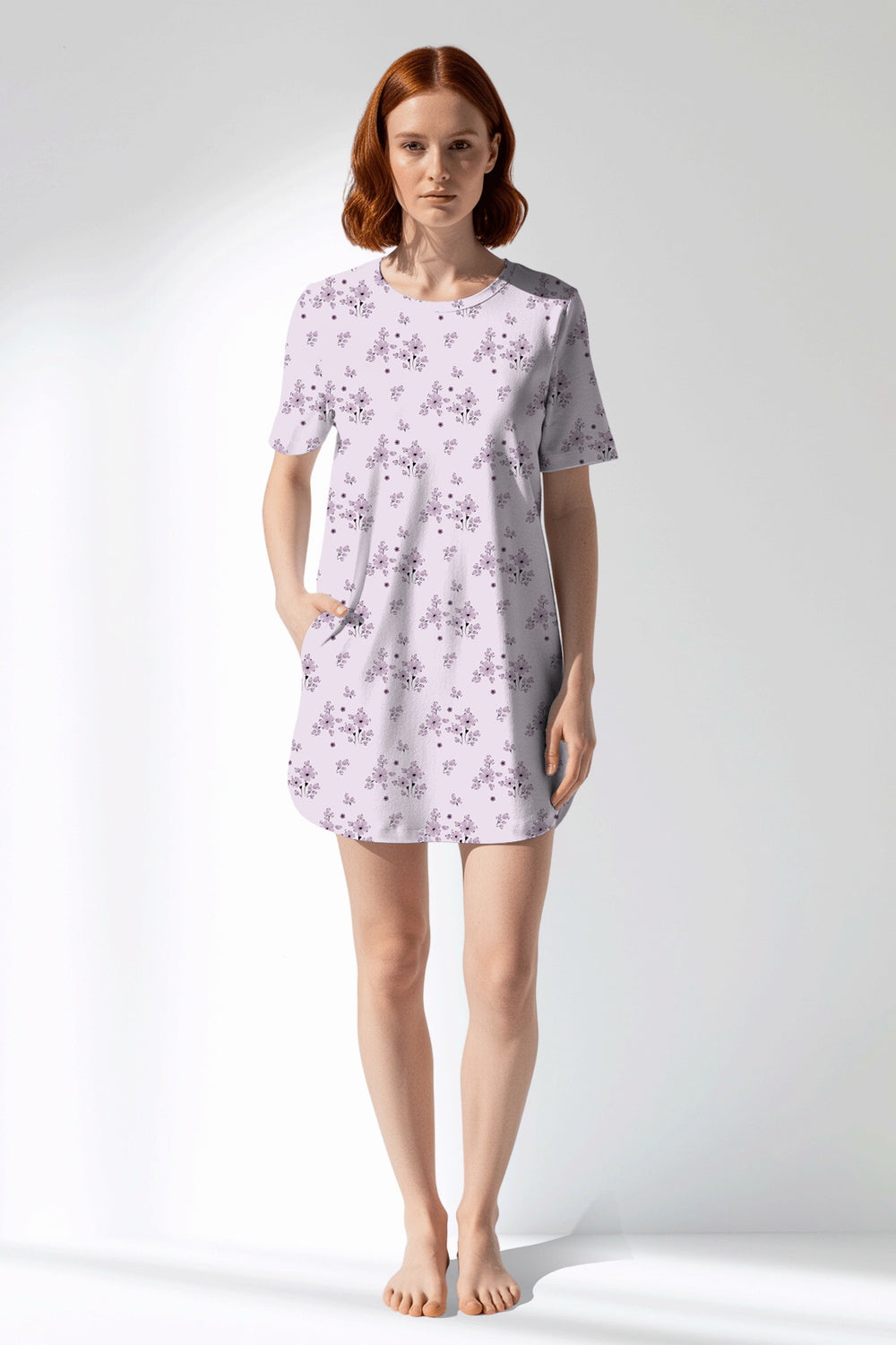 Woman Polyviscon Lunaris Pocket Detail Tunic - ROTASYON - Image 1