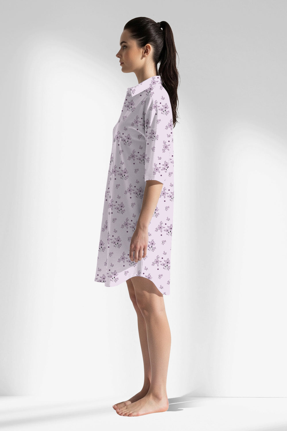 Woman Polyviscon Lunaris Shirt Tunic - ROTASYON - Image 1