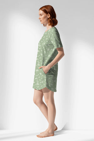 Woman Polyviscon Mirale Pocket Detail Tunic - ROTASYON - Image 2