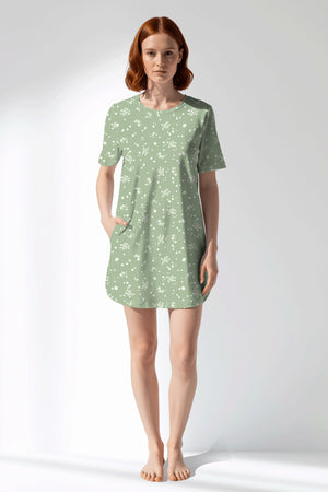 Woman Polyviscon Mirale Pocket Detail Tunic - ROTASYON - Image 1