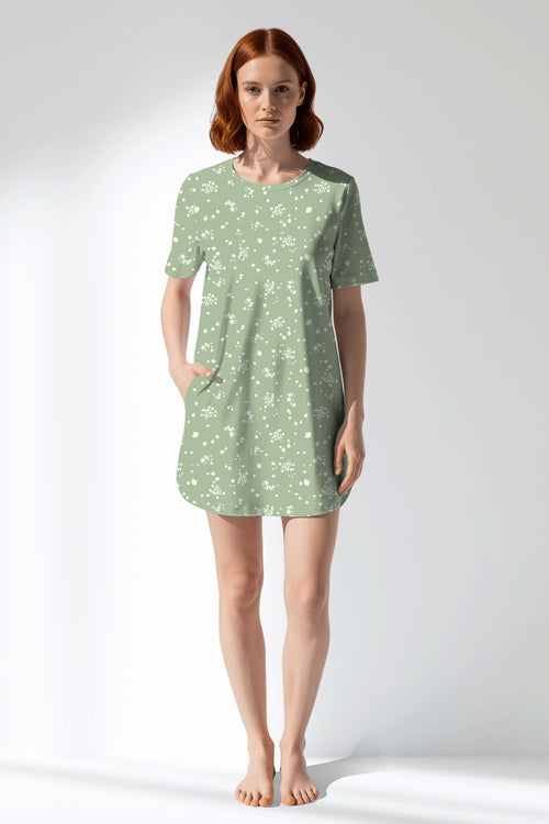 Woman Polyviscon Mirale Pocket Detail Tunic - ROTASYON - Image 1