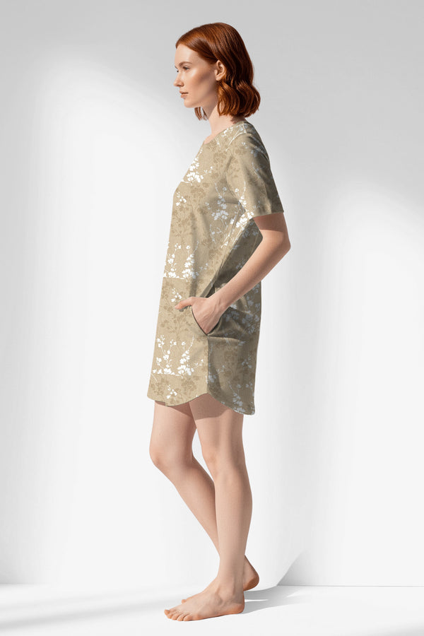 Woman Polyviscon Orlena Pocket Detail Tunic - ROTASYON - Image 2