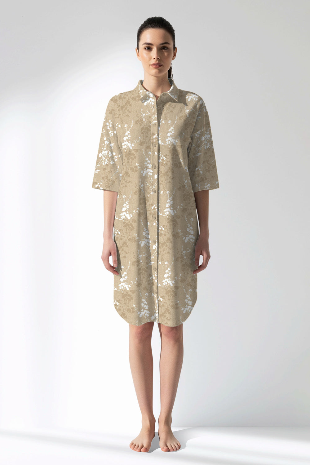 Woman Polyviscon Orlena Shirt Tunic - ROTASYON - Image 1