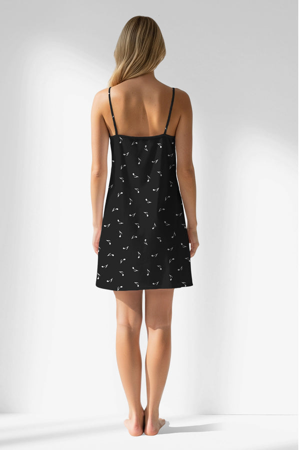 Woman Polyviscon Ritmica Thin Strap Tunic - ROTASYON - Image 3