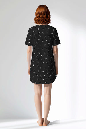 Woman Polyviscon Ritmica Pocket Detail Tunic - ROTASYON - Image 3