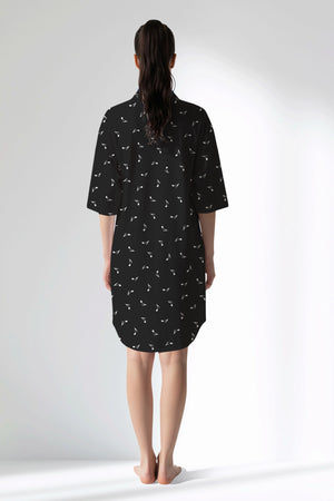 Woman Polyviscon Ritmica Shirt Tunic - ROTASYON - Image 3