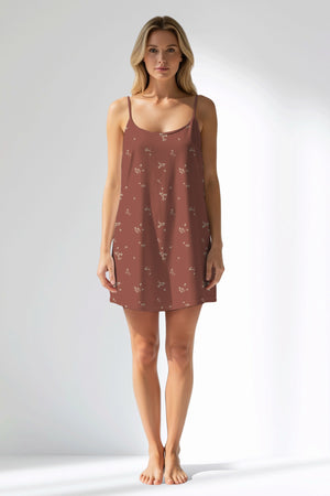 Woman Polyviscon Rosinia Thin Strap Tunic - ROTASYON - Image 1