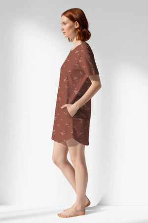 Woman Polyviscon Rosinia Pocket Detail Tunic - ROTASYON - Image 2