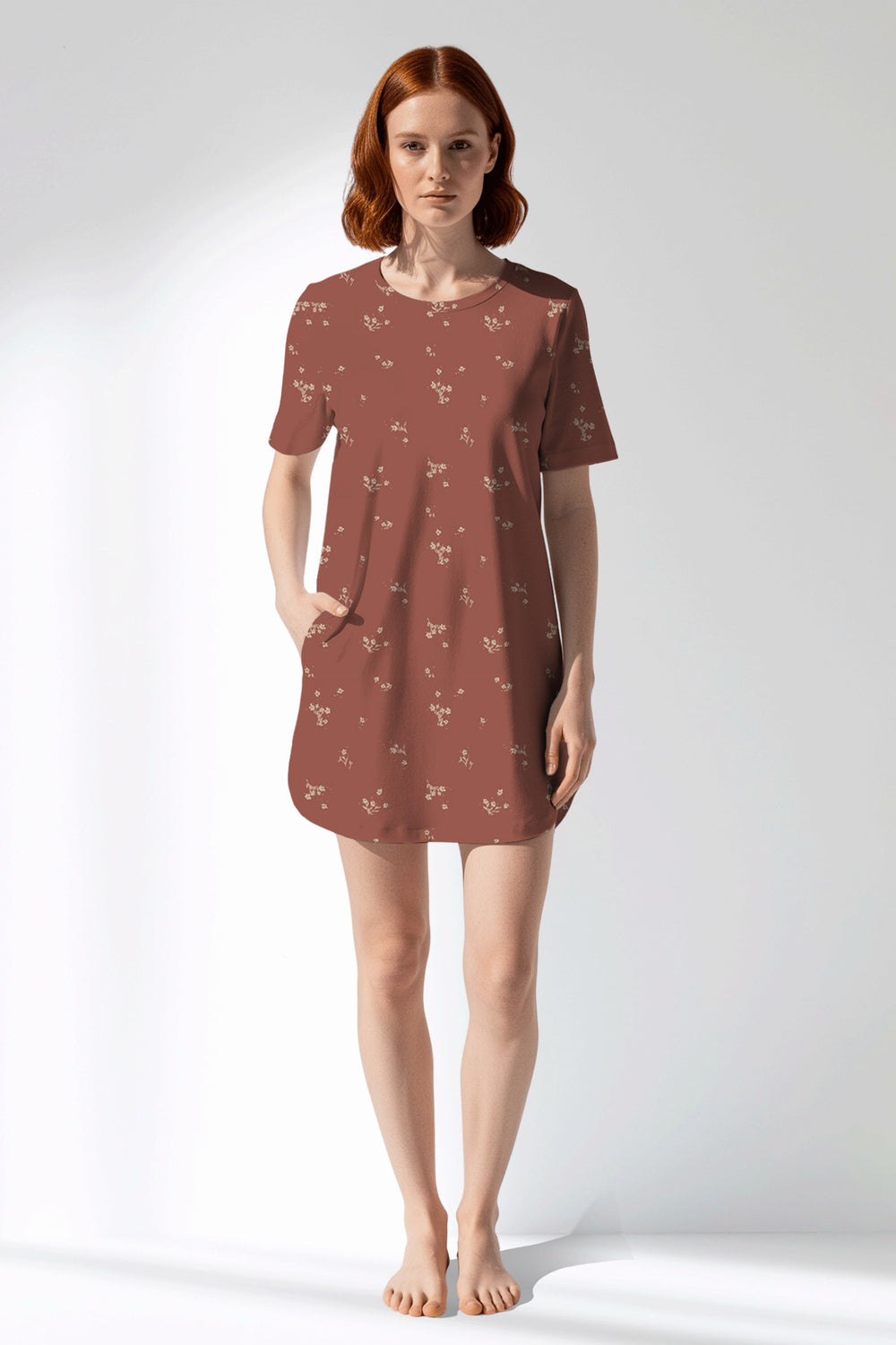 Woman Polyviscon Rosinia Pocket Detail Tunic - ROTASYON - Image 1