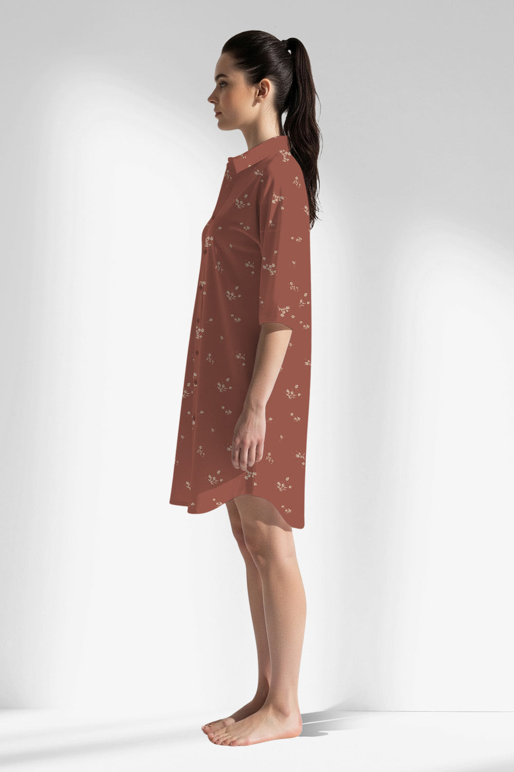 Woman Polyviscon Rosinia Shirt Tunic - ROTASYON - Image 1