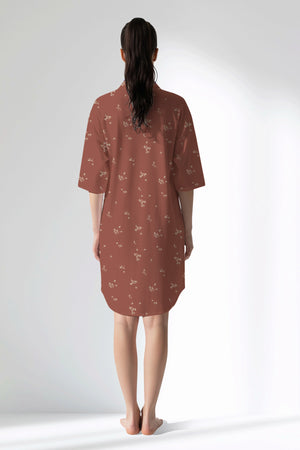 Woman Polyviscon Rosinia Shirt Tunic - ROTASYON - Image 3