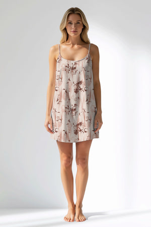 Woman Polyviscon Selvine Thin Strap Tunic - ROTASYON - Image 1