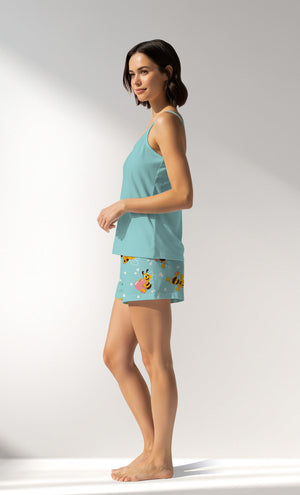 Woman Supreme Nera Thin Strap Short Set - A-13-4910 - Image 2