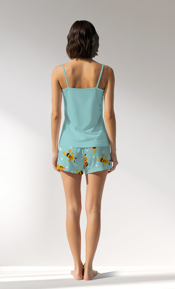 Woman Supreme Nera Thin Strap Short Set - A-13-4910 - Image 3
